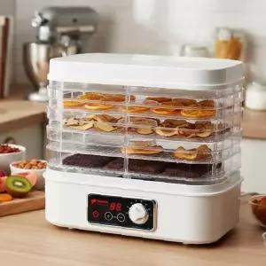 가정용 과일채소 건조기 5단 트레이 디지털 온도조절 웰빙 간식 만들기 주방가전