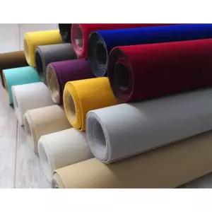0M 접착식 벨벳 롤 스티커 스웨이드 천 소파 원단