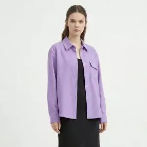 [NS홈쇼핑][샵앤] 여성 카라넥 구김적은 체크 루즈핏 셔츠 NARU-WSH-21141[35766889]