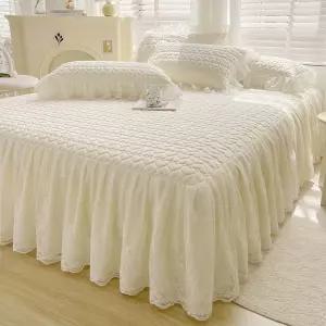 침대 스커트 3 공주풍 아이스 여름 침구커버세트