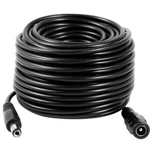 CCTV 카메라 WiFi IP 감시 NVR DVR LED 스트립 라우터 크리스마스 조명용 Vanxse Dc 12v 전원 연장 케이블 2.1x5.5mm (20미터-65피트)