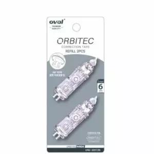 [문구/오피스] 오발 수정테이프 리필 10개 볼펜지우기 볼펜화이트