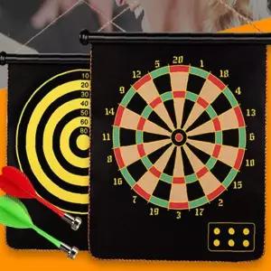 실내 레저용품 양면형 자석식 다트판 화살 던지기 놀이기구 가족 게임용품 완구세트