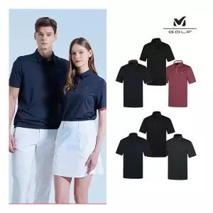 [밀레골프] 23SS 남여 메쉬 반팔 카라티셔츠 3종세트 택1 894864