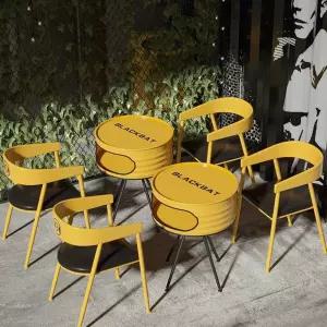 소용 깡통 테이블 호프집 바 의자 고기집 티 복고풍