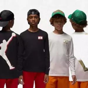 [나이키] 조던 주니어 AJ1 라벨 긴팔티셔츠 N253TS358P 2553876