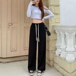 쿨와이드 여성바지 밴딩 크롭바지 팬츠 해변