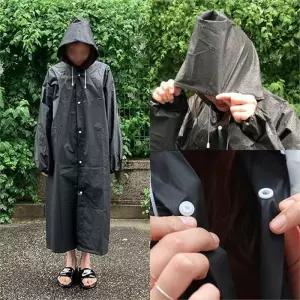 빅사이즈사랑해요 2504L305 우비엔후드레인코트 JY (10158526A)