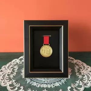 마라톤 메달 액자 진열 보관함 훈장 전시 기록증