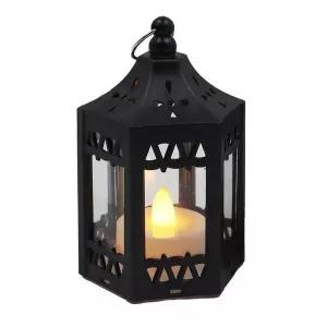 [하프클럽/셀러허브]미니캔들 캔들케이스 랜턴 -블랙 블랙미니캔들워머