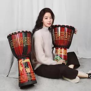 젬베 12인치 아프리카 드럼 입문자 공연 잼베 악기 잼배