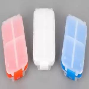 ( )비즈보관함 소품케이스 부품케이스 부품정리케이스 휴대용 케이스 3단 8칸