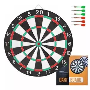 ( )벽걸이 다트판 세트 가정용 게임 세트 휴대용 연습판 실내 가족