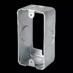 전기 철 매입박스 스위치 1개용 44mm 연결 스틸 경량 배관 부속 설비