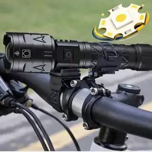 ( )라이딩 휴대용 라이트 안전등 전조등 자전거라이트 비상등 거치대