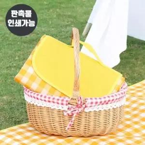 (색상 옐로우)피크닉용 피크닉 돗자리 휴대용 방수 돗자리 나들이 접이식 매트 대형