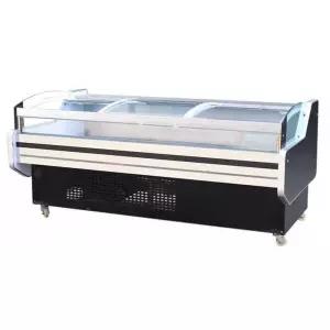 돼지고기 생선 냉동고 대형 식당 정육점 냉동 육류 쇼케이스