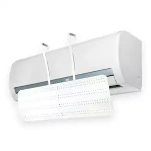 ( )벽걸이 길이조절 거치식 에어컨 온풍기 히터 바람막이 윈드가드 에어홀 무풍 에어컨바람막이