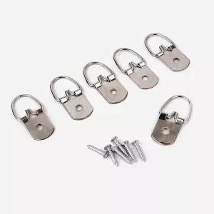 [하프클럽/셀러허브]액자고리 6P 액자 고리 액자걸이부속