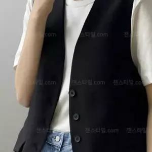 봄 여성 베스트 블랙 니트 레이어드 베스트 40대 가을조끼 봄조끼 봄코트 점퍼 여름베스트 봄 간절기자켓