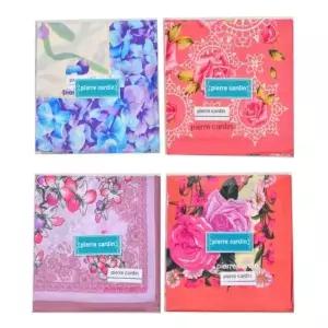 피에르가르뎅 선염 남여손수건 10매입 등산손수건 여성여름땀손수건 할머니손수건 여성손수건