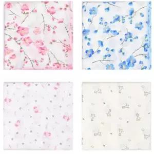 (옵션 35cmX36cm 동일색상10매)순면 엠보 가제 손수건 할머니손수건 여자손수건 여성손수건여름용 여성자수