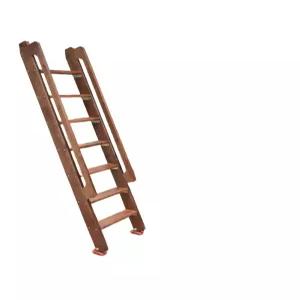 다락방 침실 원목 이층 사다리 나무 이동식 복층 상하 모던 기숙사 낮은 프레임 실내