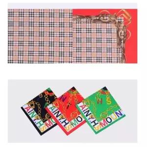 면100 나염 스카프 여성손수건세트 여름땀손수건 여성자수손수건 여성여름땀손수건