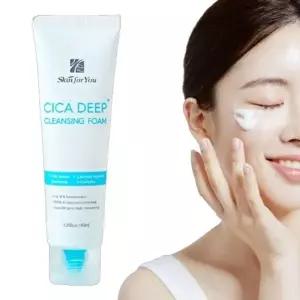 ( )민감한 피부 클렌징폼 40ml 1P 고보습 얼굴 세안 세정 진정 헬스장 휴대용