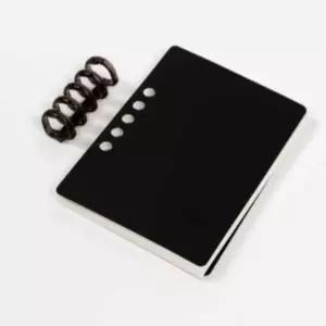 ( )메모수첩 휴대용수첩 미니노트 병원수첩 수첩 A7 블랙