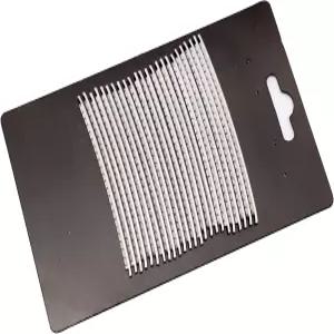 뮤지클리 프로 2.0mm 스테인리스 스틸 소형 게이지 24피스 프렛 와이어 세트 밴조 및 빈티지 펜더 기타용