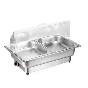 차핑디쉬 워머기 뷔페 전기 반찬통 보온 디쉬 호텔 용기 음식