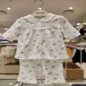 [AK수원점] [압소바] (출산,백일,돌,선물)오드리7부내의(A1B10386)