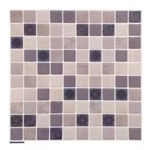 타일스티커 바둑판 벽시트지 부엌시트지