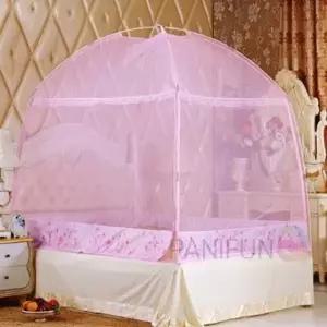 돔 사각모기장 180x220핑크 침대방충망 퀸침대모기장 여름모기장 모기장텐트 텐트형모기장