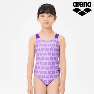 여아 플라잉붕붕 아동 스트랩홀백 원피스 수영복 퍼플 A4BG1GO03