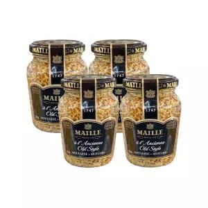 코스트코 디종 홀 그레인 머스타드 소스 씨 겨자 머스터드 소스 200g x 4개