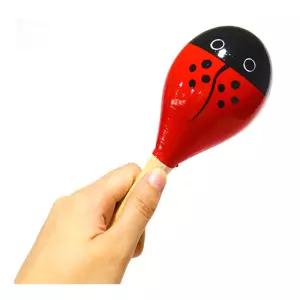 KesB 원목 마라카스 3종 1657 유치원 아동 악기 어린이집 유아 음악 어린이