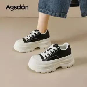 SMK 봄 캐주얼 여성신발 운동화 러닝화 통굽 흑백 보드화 가벼운 편안한 JEN1