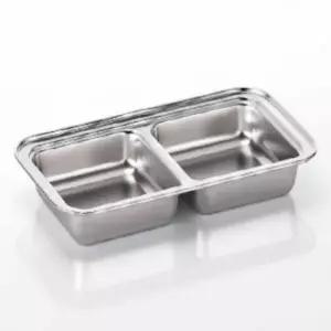 간식 트레이 2구 소스볼 스텐종지