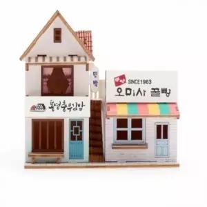 DIY 건물 만들기(꿀빵김밥) 우드조립 우드키트