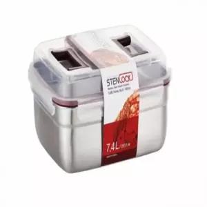 냉장고 밀폐용기 7.4L 보존식용기 스덴반찬통