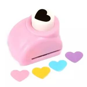 엄마표 미술놀이 미니 디자인 모양펀치 3개 꾸미기 수동 타공 천공 펀칭