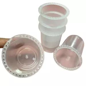 간이정수기 만들기용 테두리구멍 계량컵 100ml 5px2세트 돌봄교실 눈금컵 기초과학