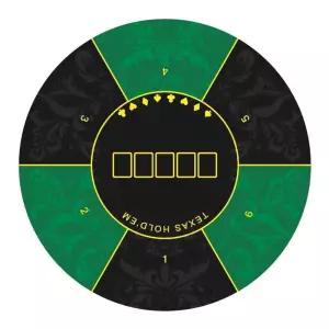 홀덤 테이블 매트 원형 마작 식탁보 칩