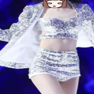 반짝이무대의상 반짝이옷 스팽글 무대 장기자랑 무대복 자켓 트로트