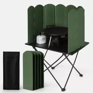 (색상 바람막이 그린 40cm)캠핑바람막이 캠핑 접이식 120x40cm 가림막 바람막이 버너_24656580