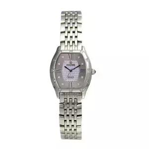 카리타스 고품격 큐빅 보석 여성 명품 예물 선물 고급 타원형 메탈 손목 시계 / C120F 