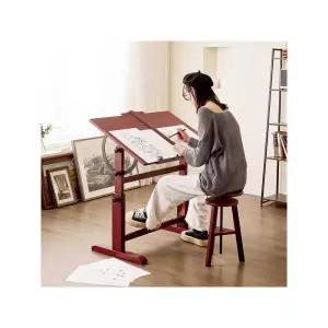 조경기사 제도판 건축 로그 디자이너 테이블 제도 작업대 이젤 책상