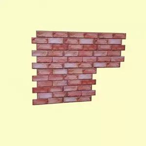 입체 3D 벽돌 벽지 스티커 셀프 인테리어 시트지 10매 폼블럭 파벽돌 거실 방 꾸미기